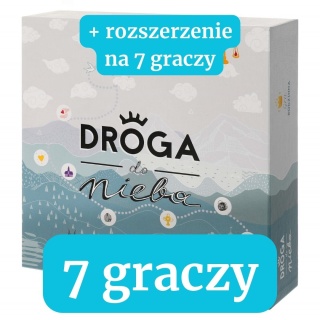 Droga do nieba gra planszowa + rozszerzenie do 7 graczy